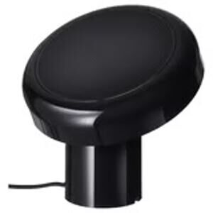 IKEA BLOMPRAKT Black Bluetooth Speaker Lamp Blends Sound & Light for Your Vibe